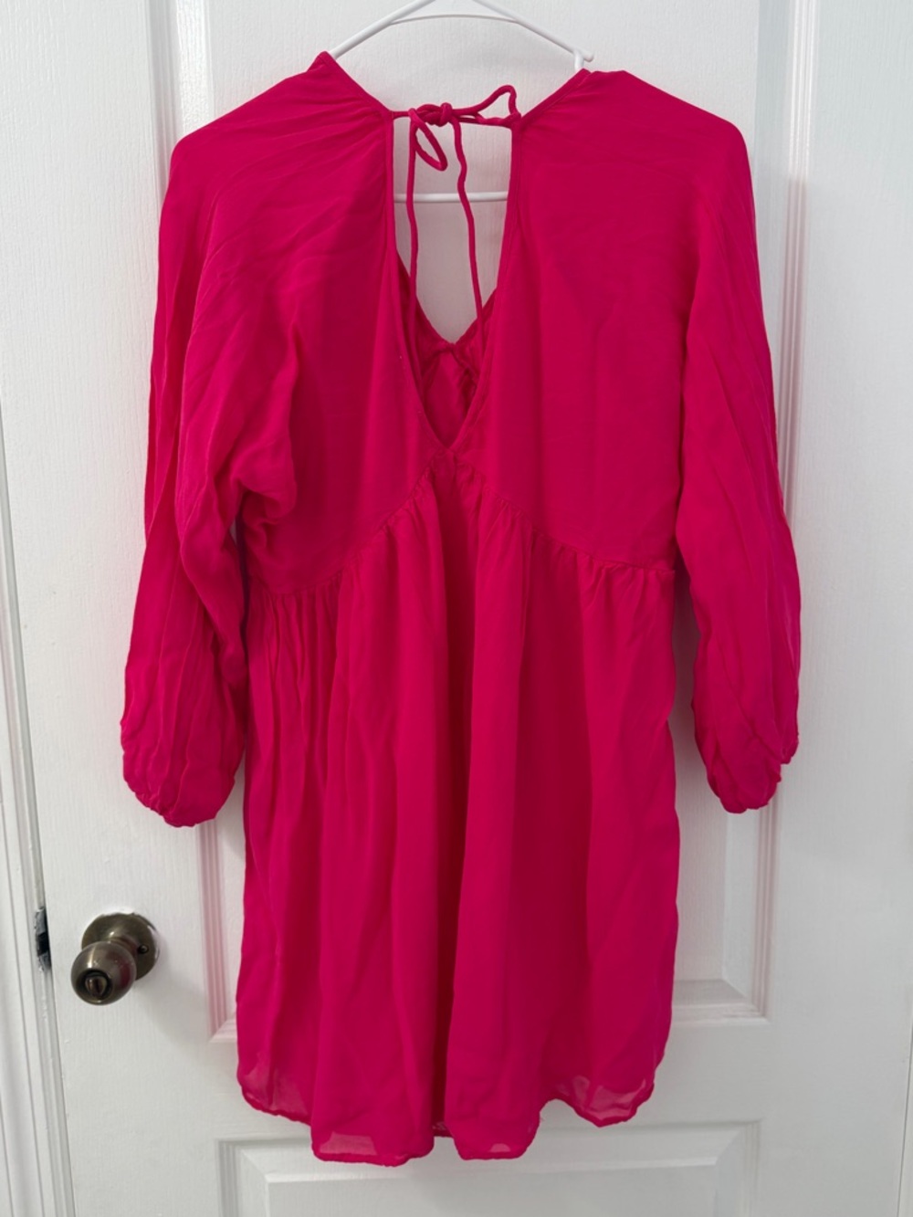 Anthropologie Forever That Girl Sheer Flowy Mini Dress (Size S) - Picture 7 of 12